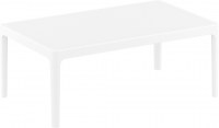 sky lounge table white
